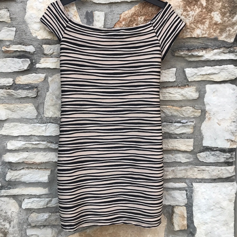 Brat Star Large above the knee stripes dress.
